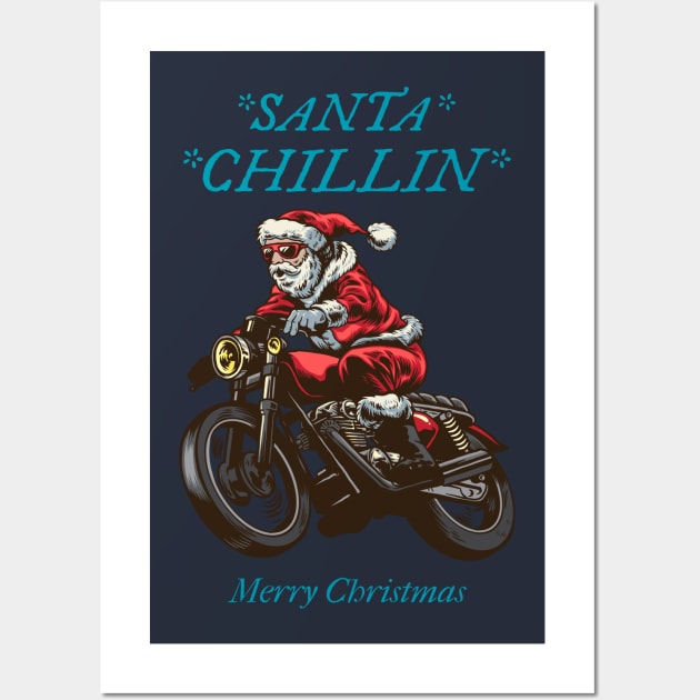 chritmas riders Wall Art by bodyinsurf